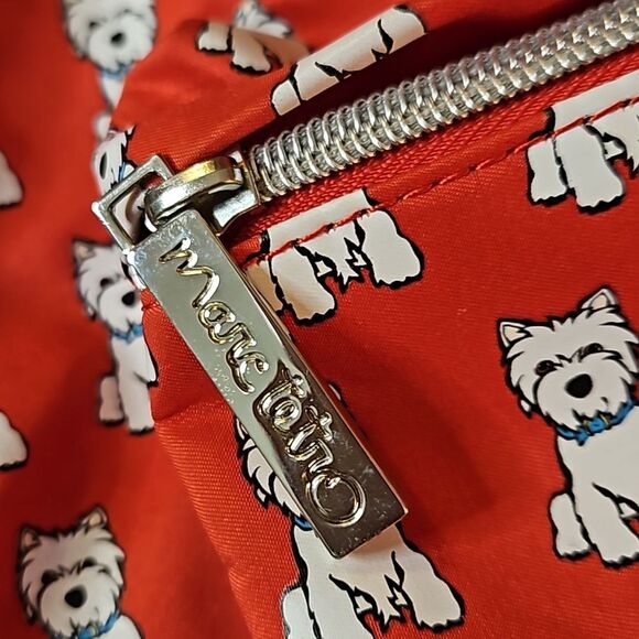 Marc Tetro Red Backpack White Scottish Dogs - Picture 8 of 14